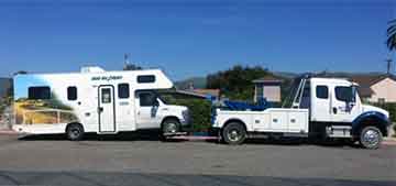 box truck towing