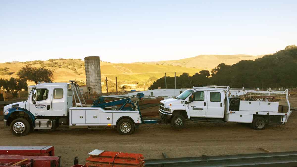 Big Truck Towing Santa Maria